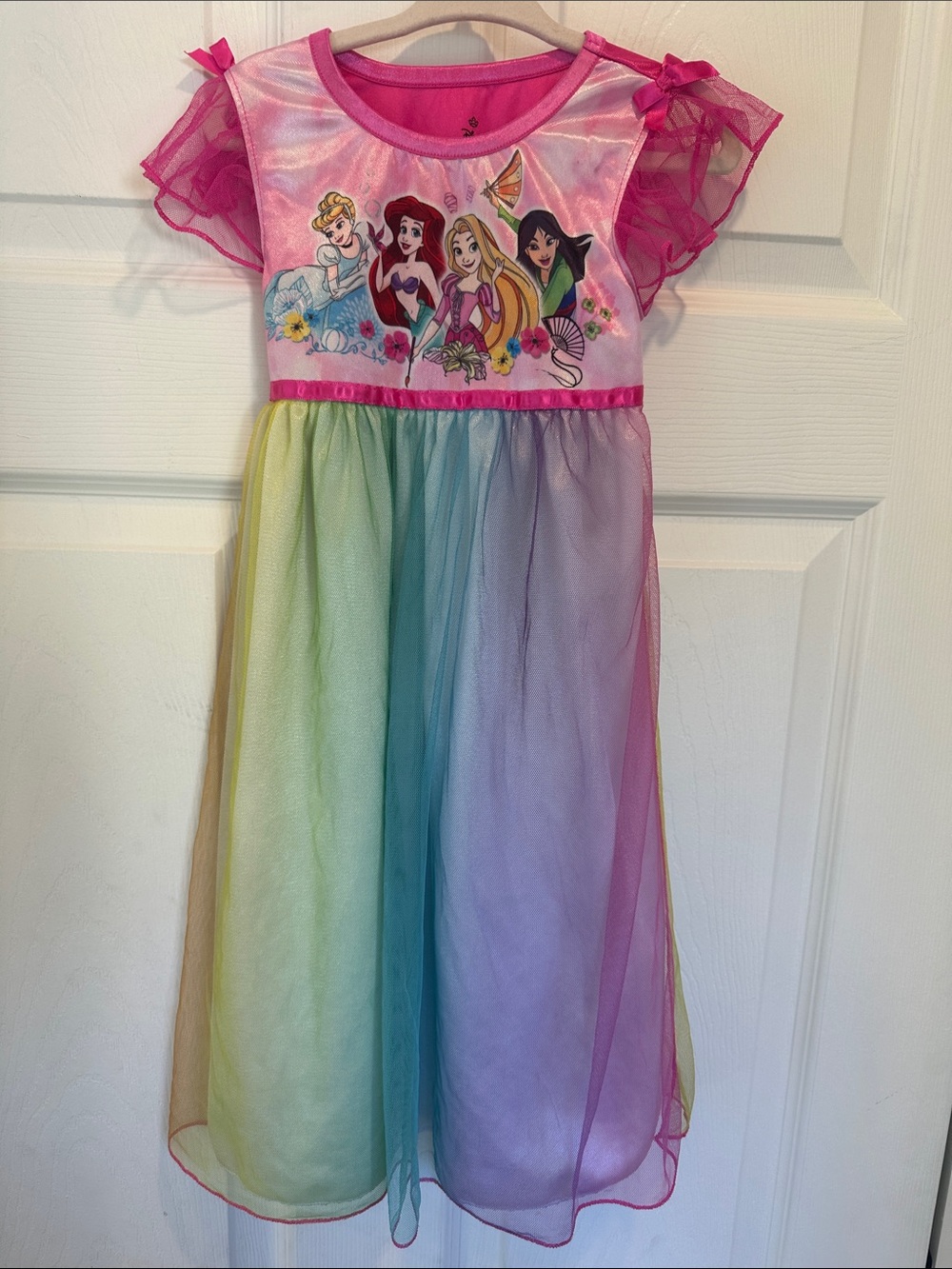 Disney Princess Rainbow Tulle Costume Dress